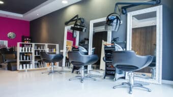 Hair and beauty salons